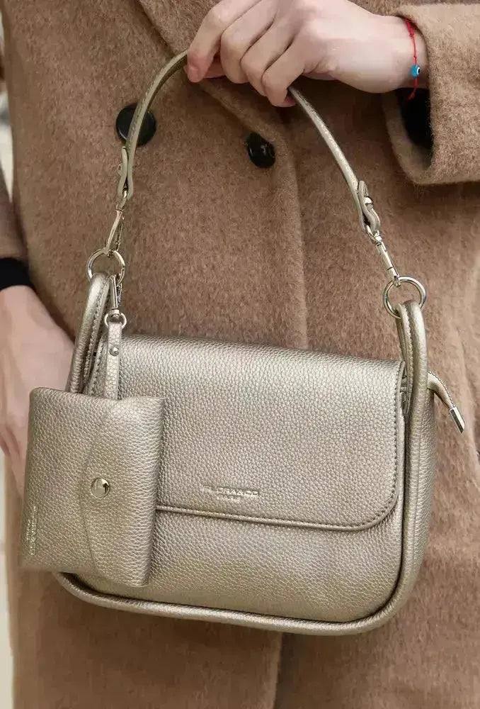 Flora & co Porte-monnaie cartes femme crochet vert