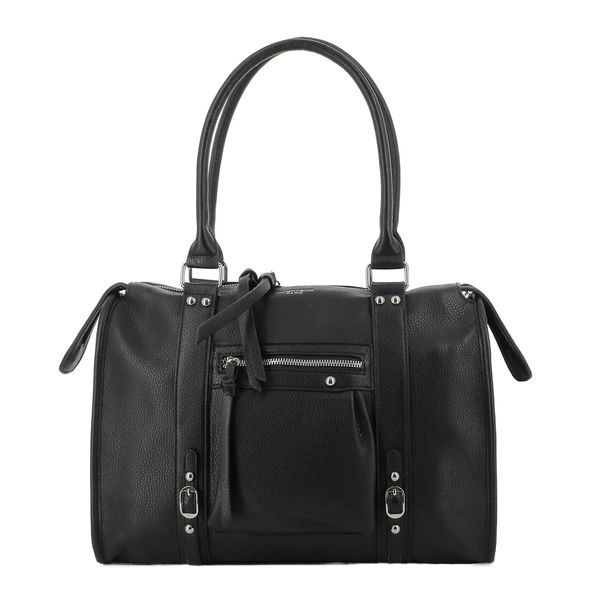 Flora & co Sac cabas multipoches femme L noir