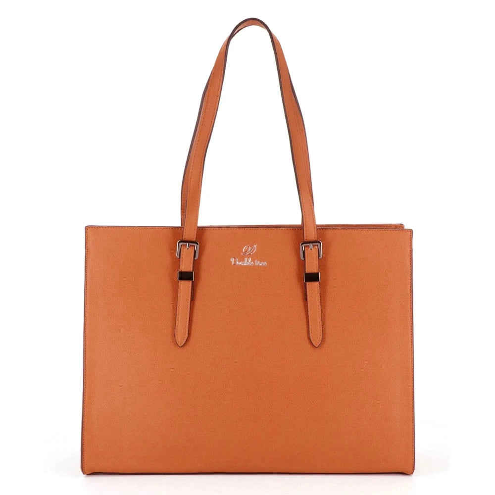 Crocochic Sac cabas femme rigide documents a4 camel