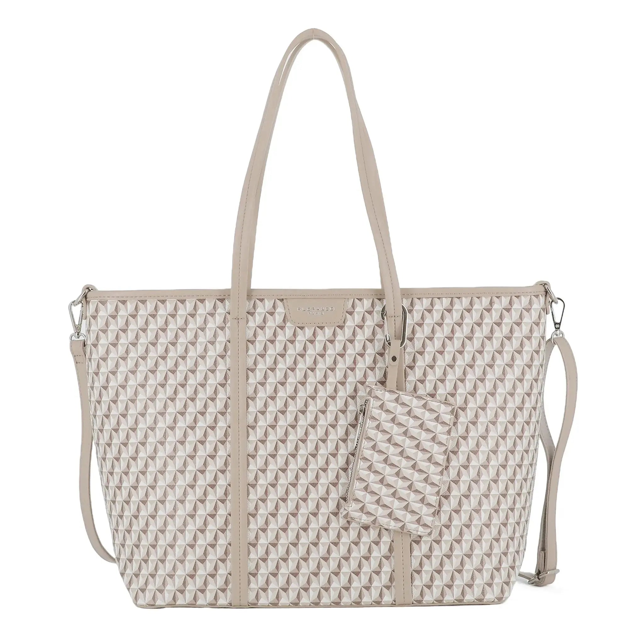 Flora & co Sac cabas a4 femme multicolore beige