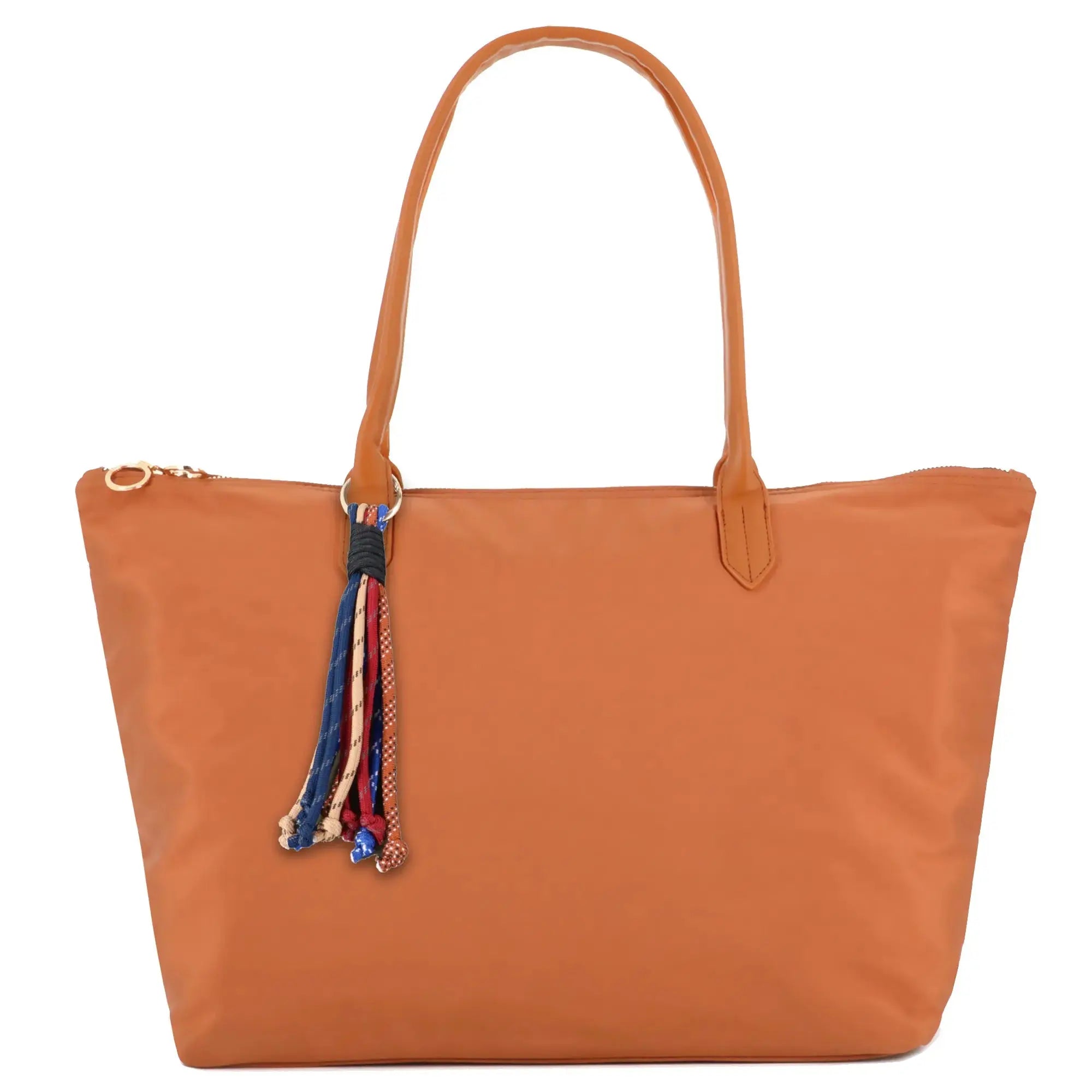 Flora & co Sac cabas femme a4 léger nylon camel