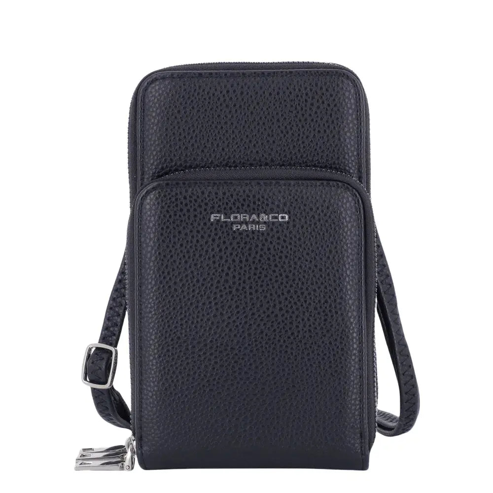 Sac bandoulière téléphone 6.7 Pouces femme bleu Flora & co