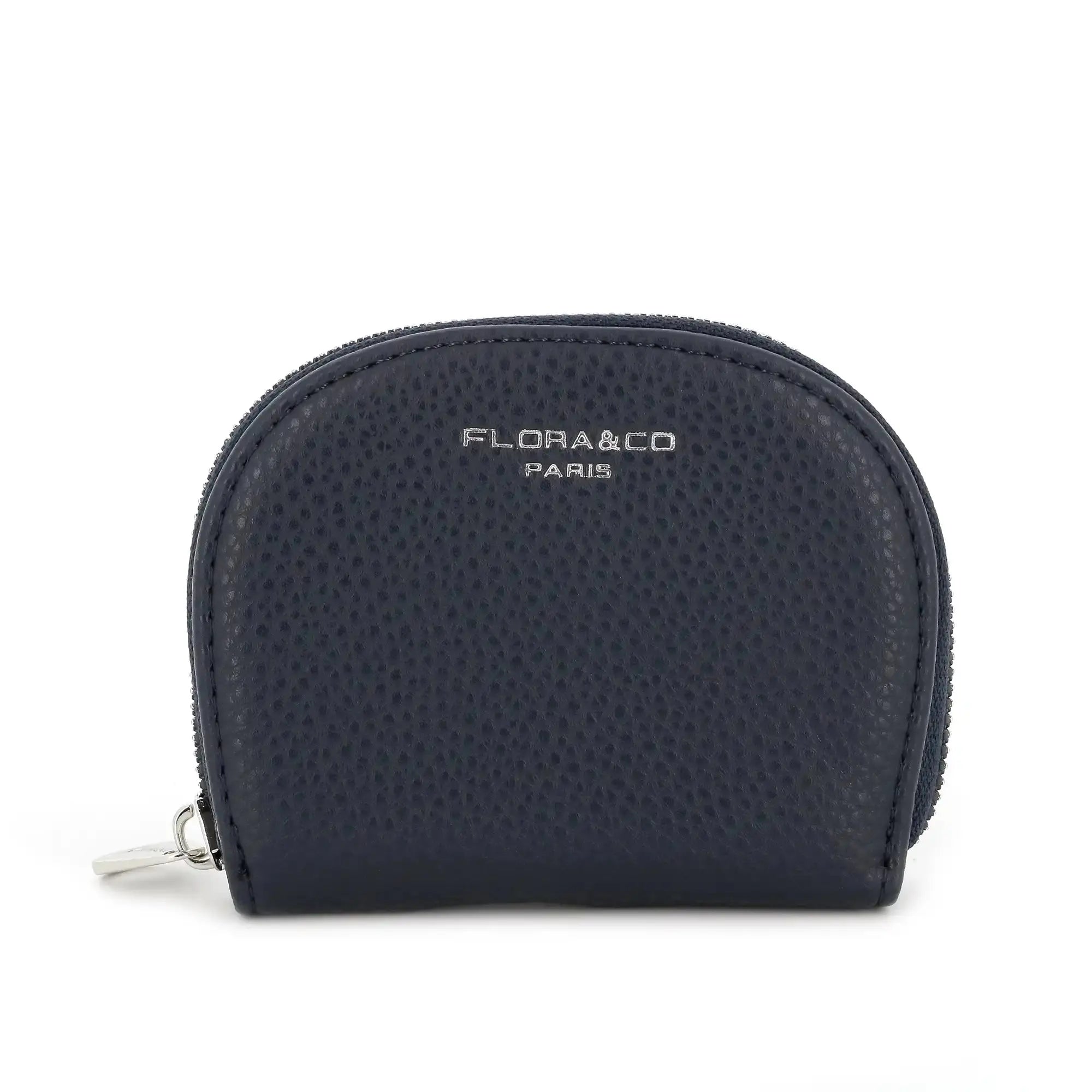 Flora & co Porte-cartes 11 emplacements femme bleu