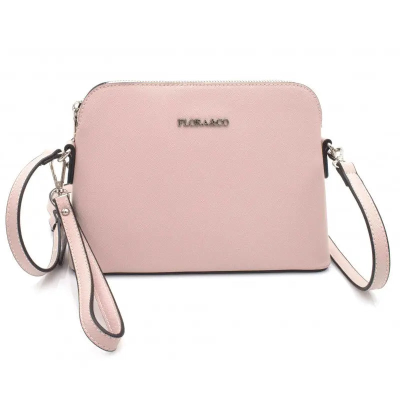 Flora & co Sac bandoulière femme soirée cocktail rose