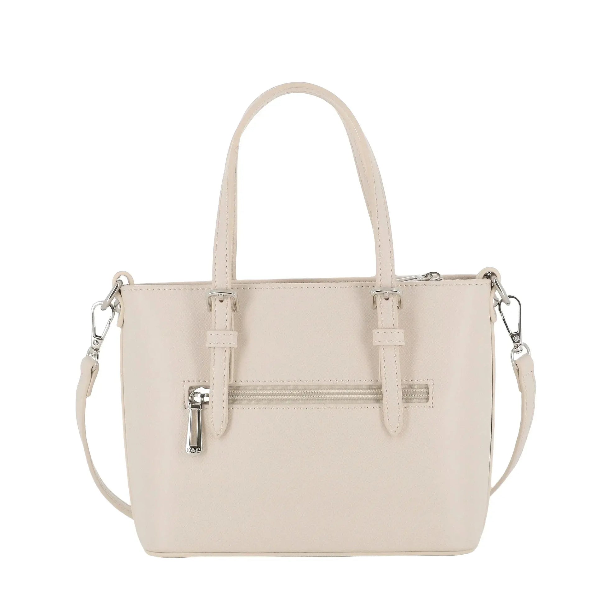Flora & co Petit sac à main bandoulière femme Ecru