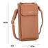 Flora & co Pochette téléphone bandoulière femme camel