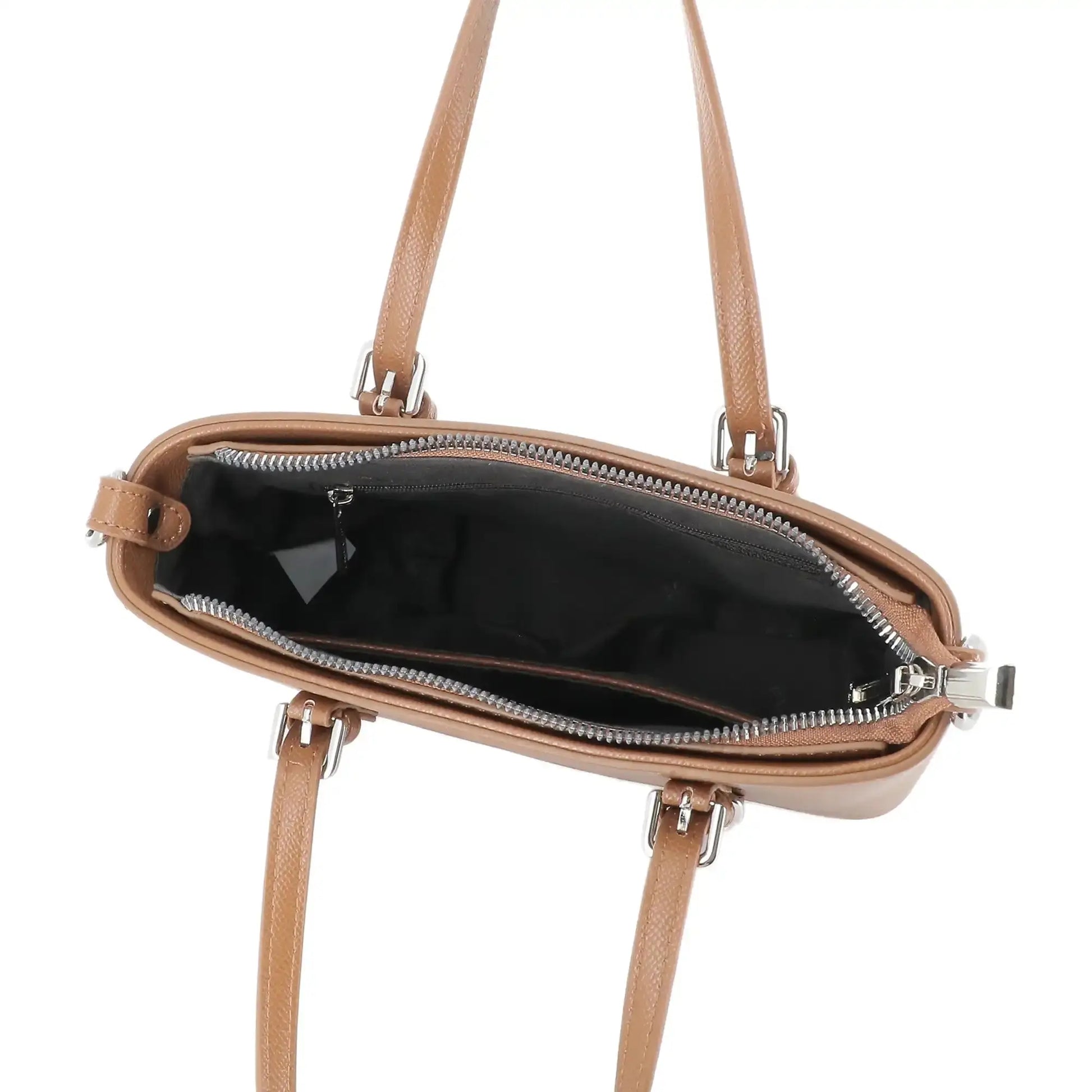 Flora & co Petit sac à main bandoulière femme Camel