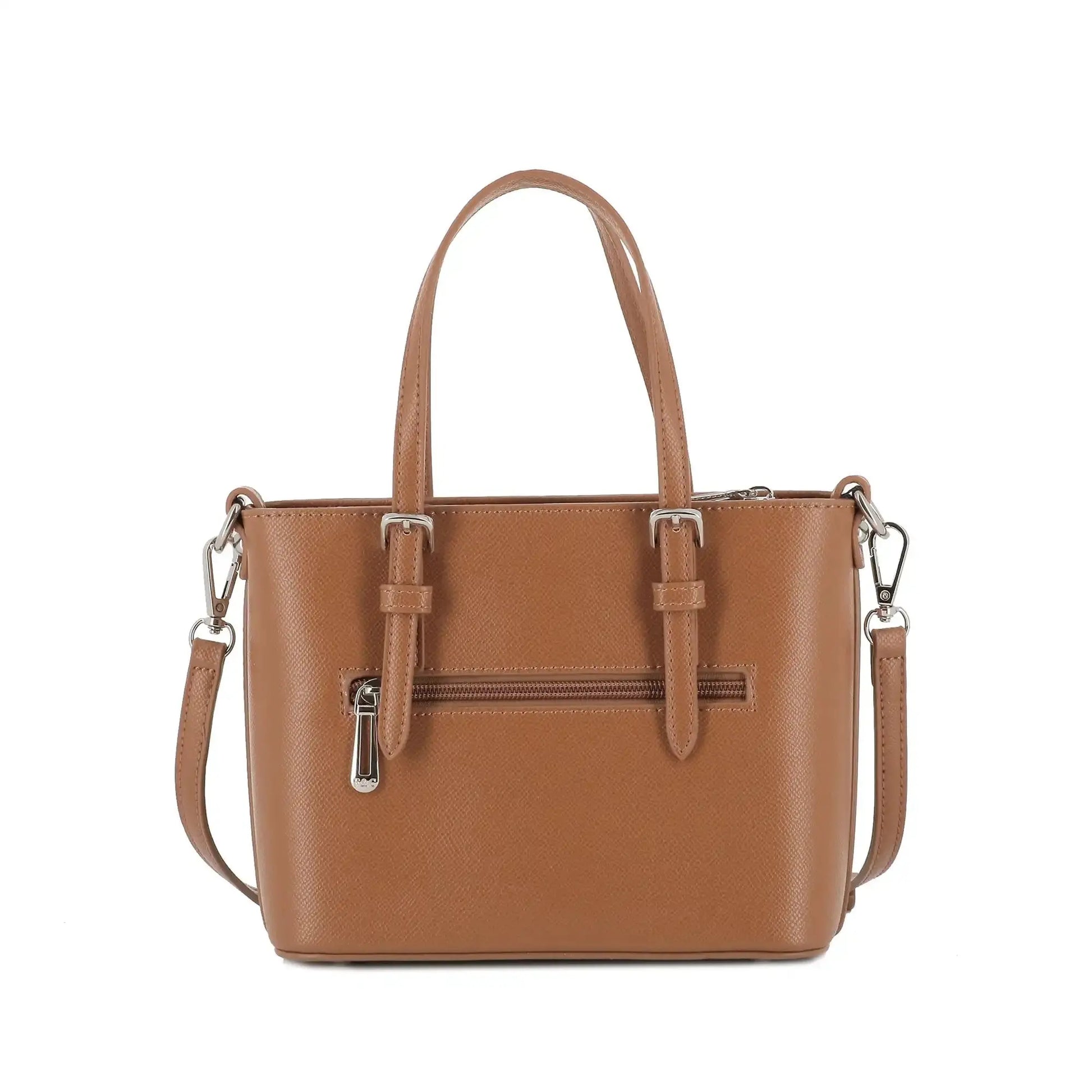 Flora & co Petit sac à main bandoulière femme Camel