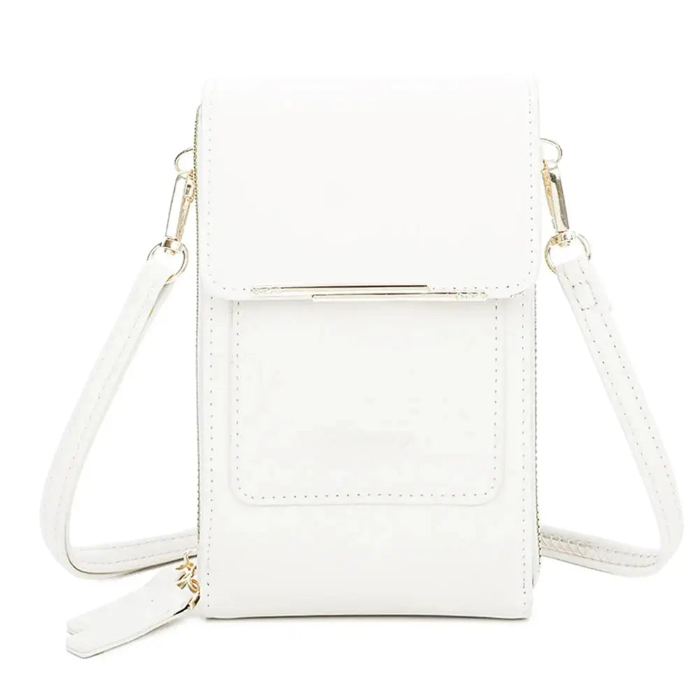 Gallantry Pochette bandoulière femme smartphone blanc