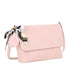 Flora & co Sac Bandoulière Souple Pompon Foulard rose