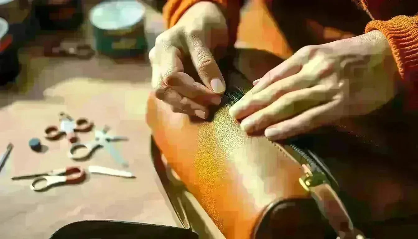 Comment réparer la fermeture éclair de votre sac à main ?
