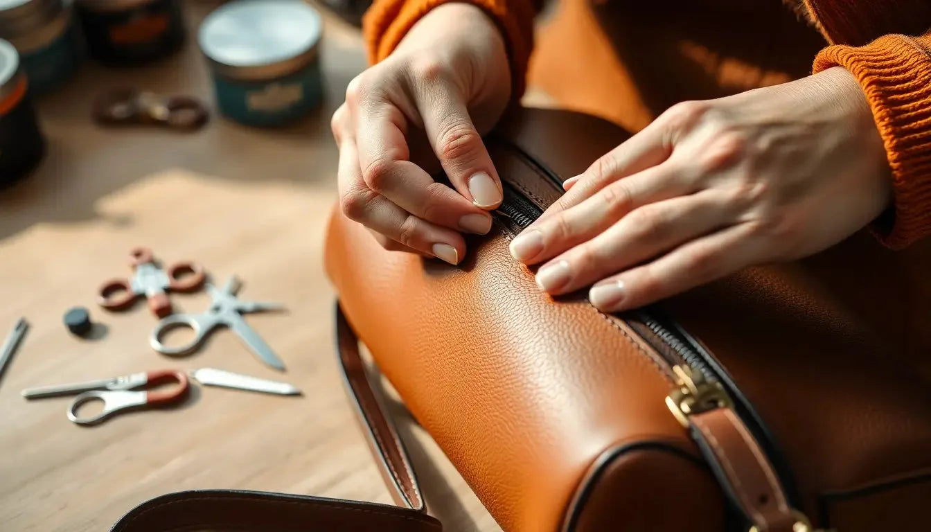 Comment réparer la fermeture éclair de votre sac à main - Crocochic