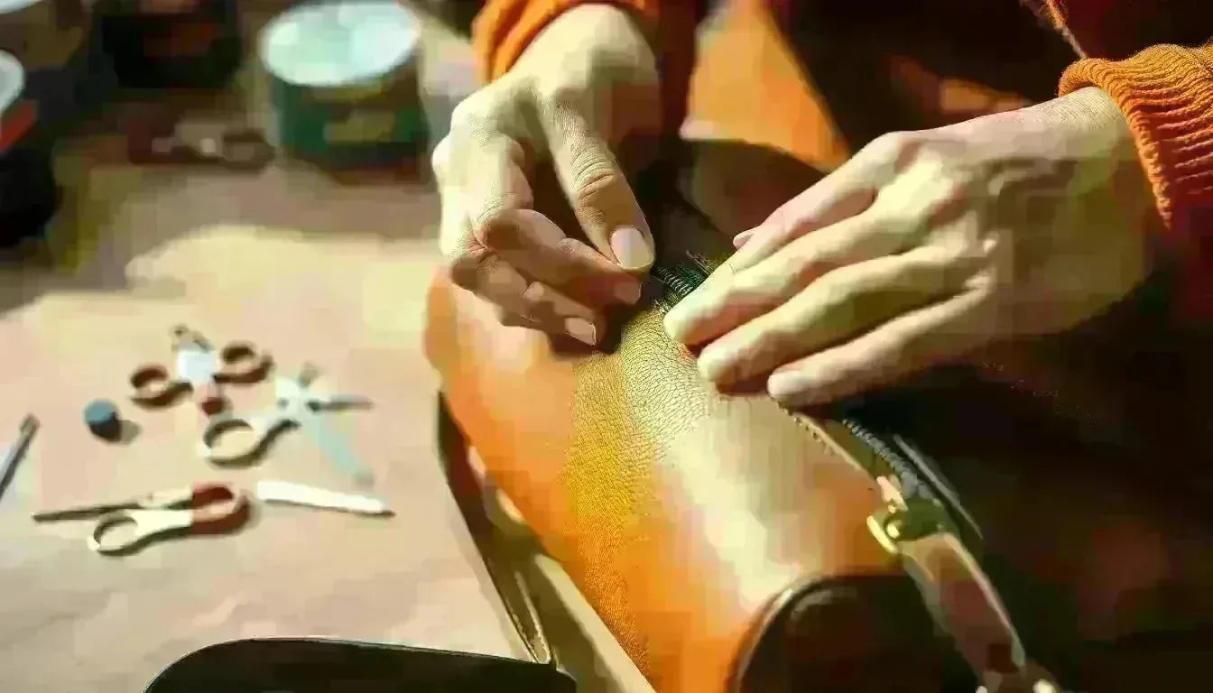 Comment réparer la fermeture éclair de votre sac à main - Crocochic