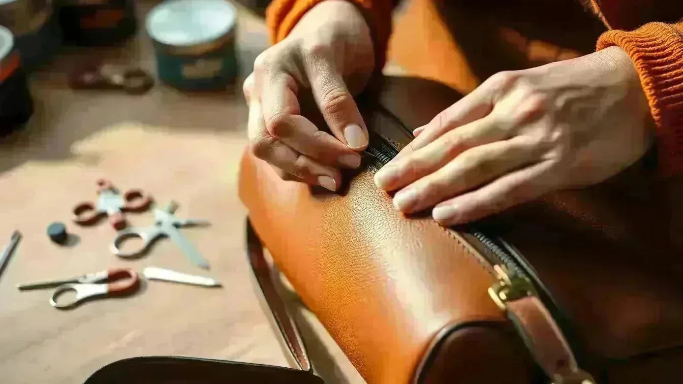 Comment réparer la fermeture éclair de votre sac à main - Crocochic