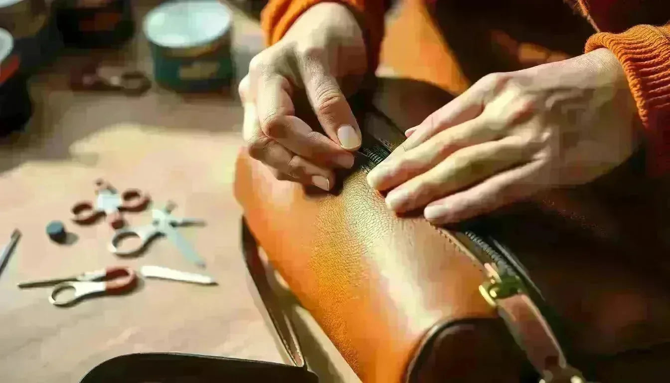 Comment réparer la fermeture éclair de votre sac à main - Crocochic