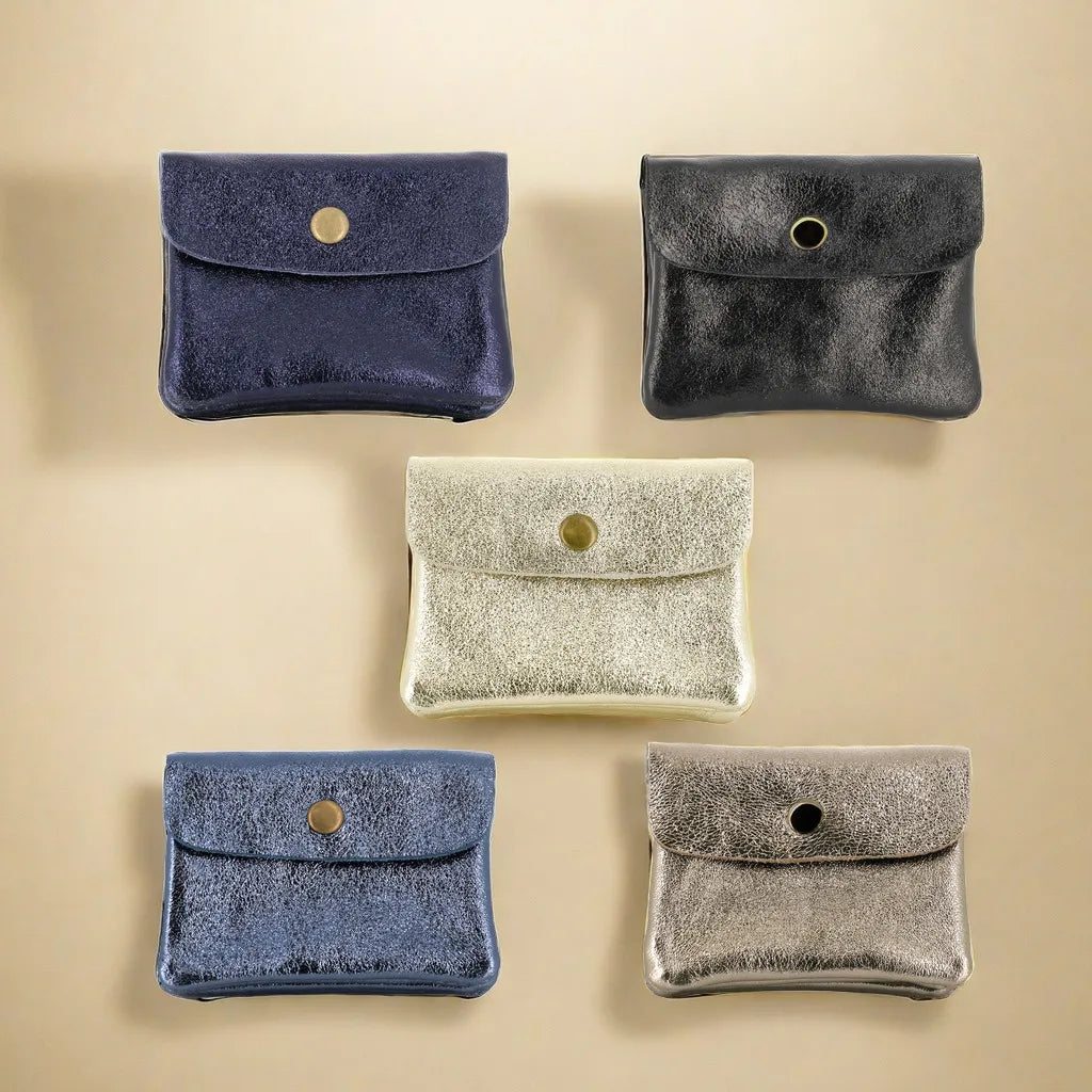 Porte-monnaie femme en cuir