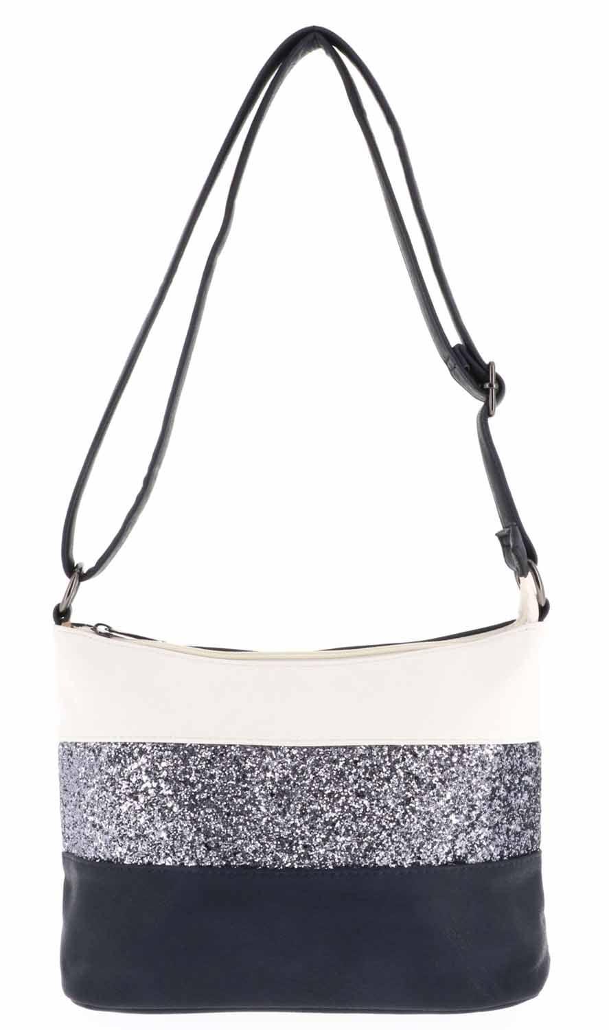 Gallantry - Sac bandoulière paillettes femme multicolore bleu