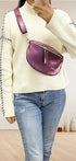 Flora & co Sac banane bandoulière femme irisé violet