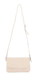 Made in Italy Mini sac bandoulière femme cuir sable