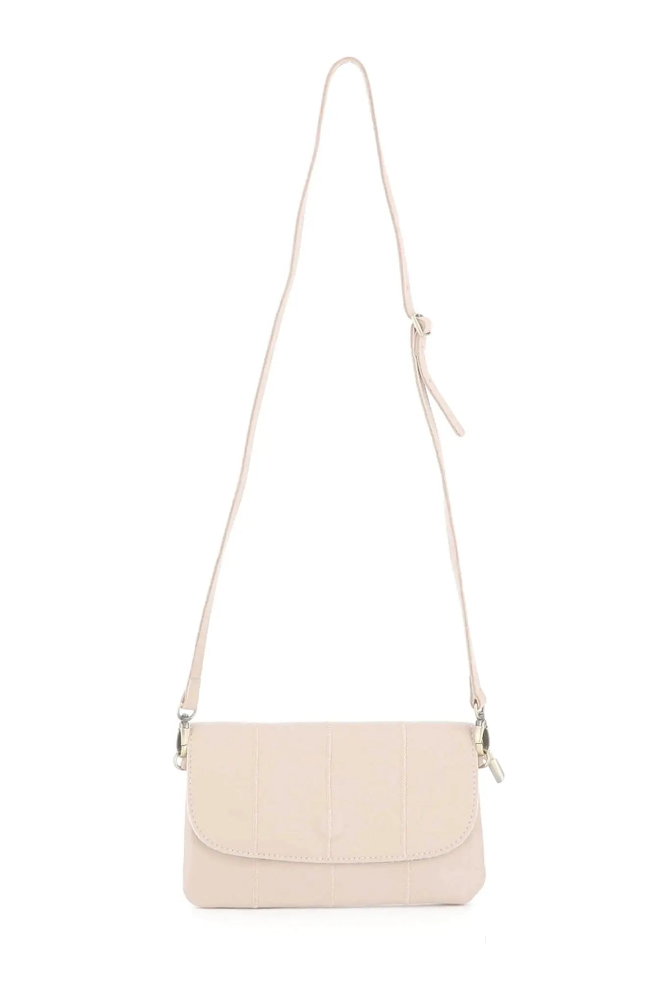 Made in Italy Mini sac bandoulière femme cuir sable