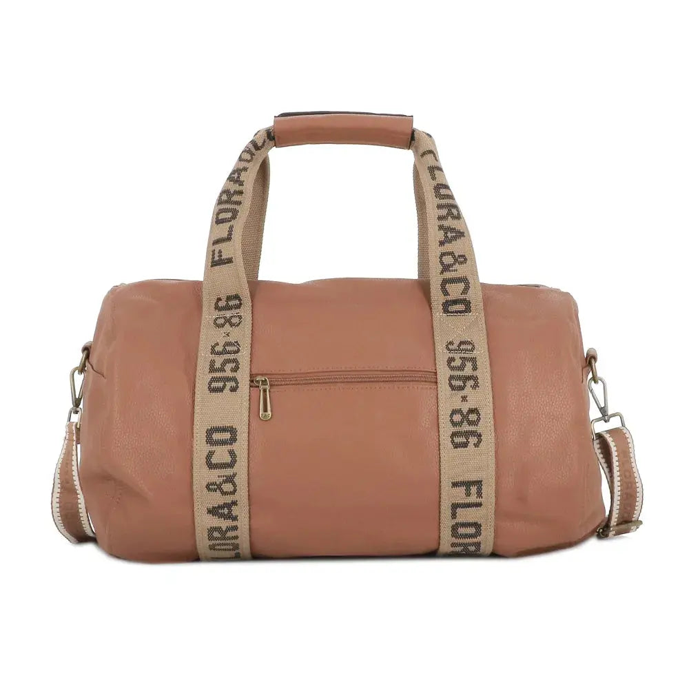 Sac polochon sport voyage femme camel