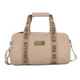 Sac polochon sport voyage femme beige - Crocochic