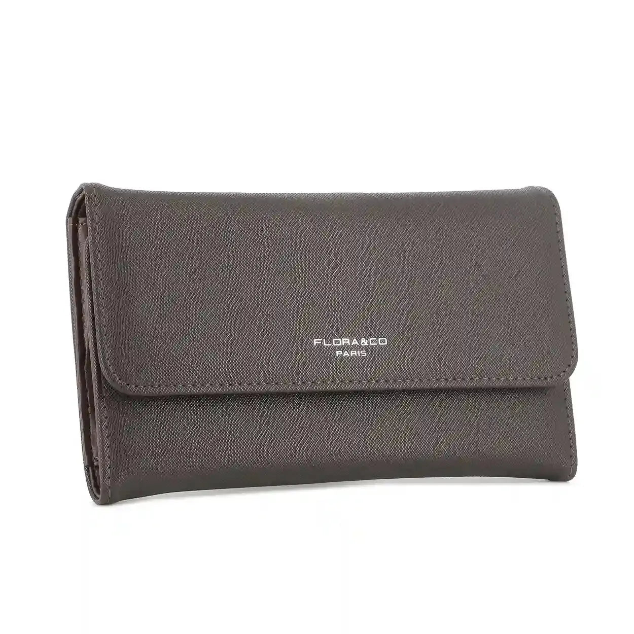 Porte-chéquier compact en cuir pleine fleur fuchsia - 720 Porte-chéquier compact en cuir pleine fleur fuchsia - 720