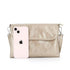 Flora & co Sac bandoulière pochette femme irisé or