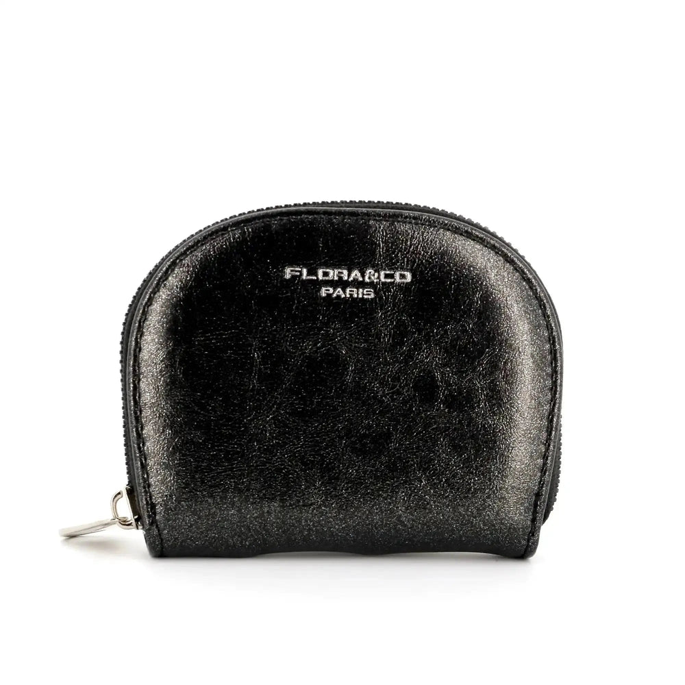 Flora & co Porte-cartes femme 11 emplacements noir