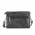 Flora & co Sac bandoulière femme irisé rabat noir