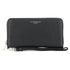 Flora & co Portefeuille femme tout-en-un grainé noir
