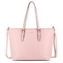 Flora & co - Sac cabas grainé femme format a4 lycée rose