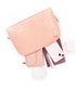Made in Italy Sac dôme bandoulière femme cuir rose