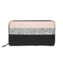 Gallantry Portefeuille long femme tout-en-un paillette rose
