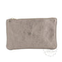Vue princ. du Pochette coméstique voyage cuir irisé Marron Métal par Made in Italy.