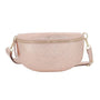 Sac banane cuir irisé fantasie Or Rose - Crocochic