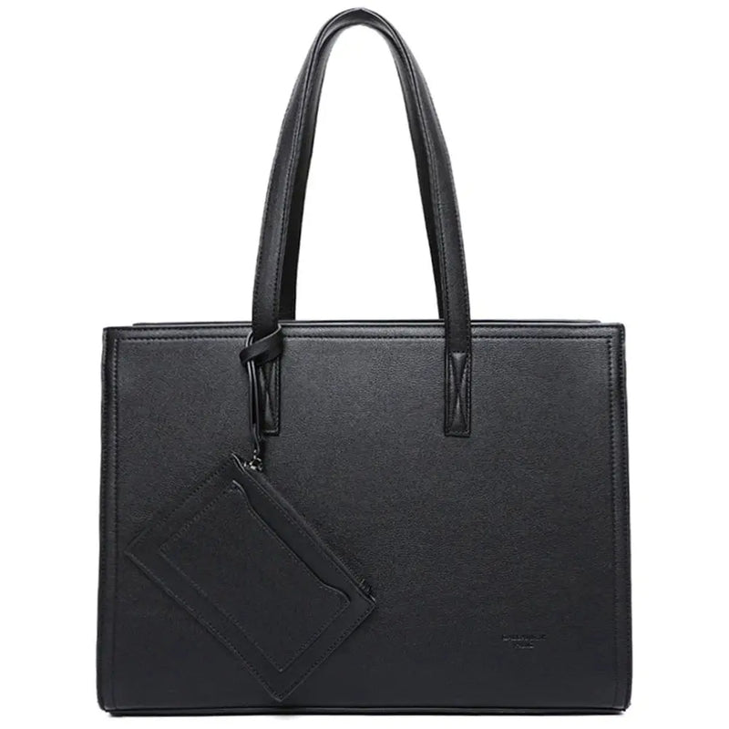 Gallantry Sac cabas format a4 femme pochette noir