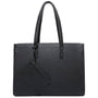 Sac cabas femme cuir synthétique noir - vue principale | Gallantry