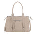 Grand sac cabas bowling effet daim Beige main image