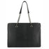 Sac cabas femme chaîne croco a4 noir Crocochic