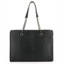 Sac cabas femme cuir synthétique noir - vue principale | Crocochic