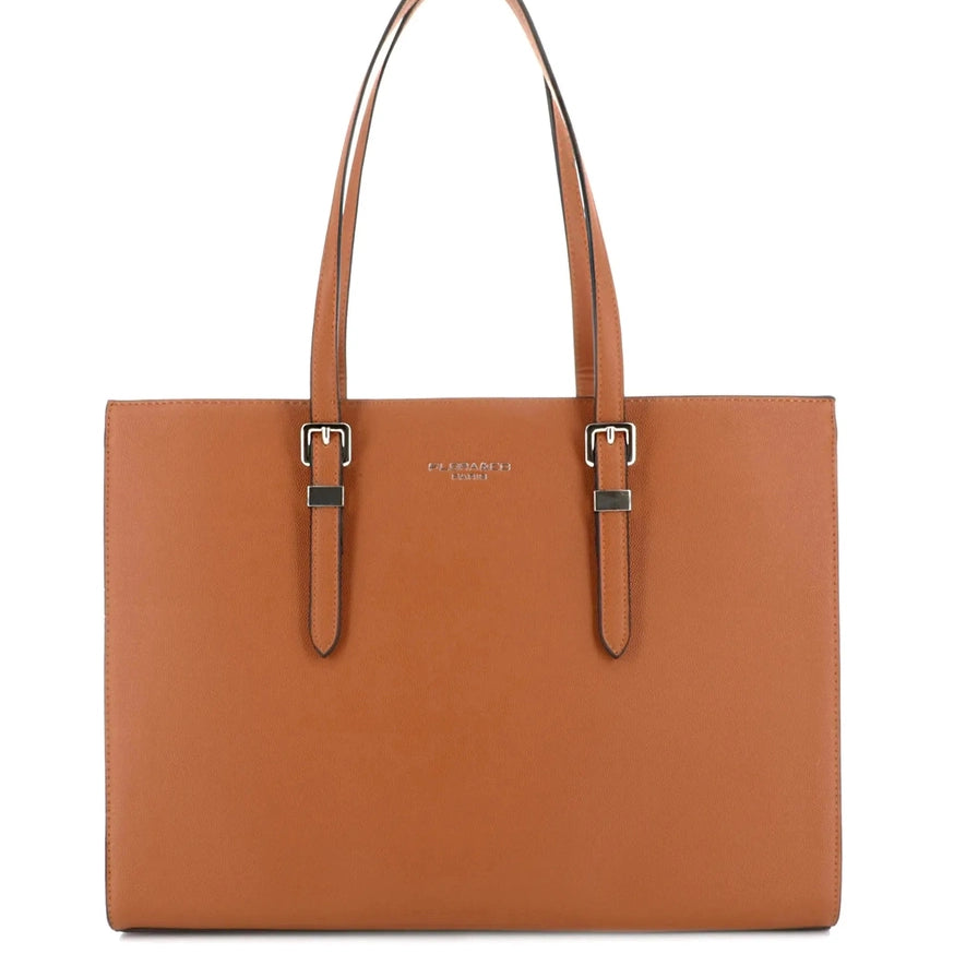 Flora & co Sac à main fourre-tout format a4 camel