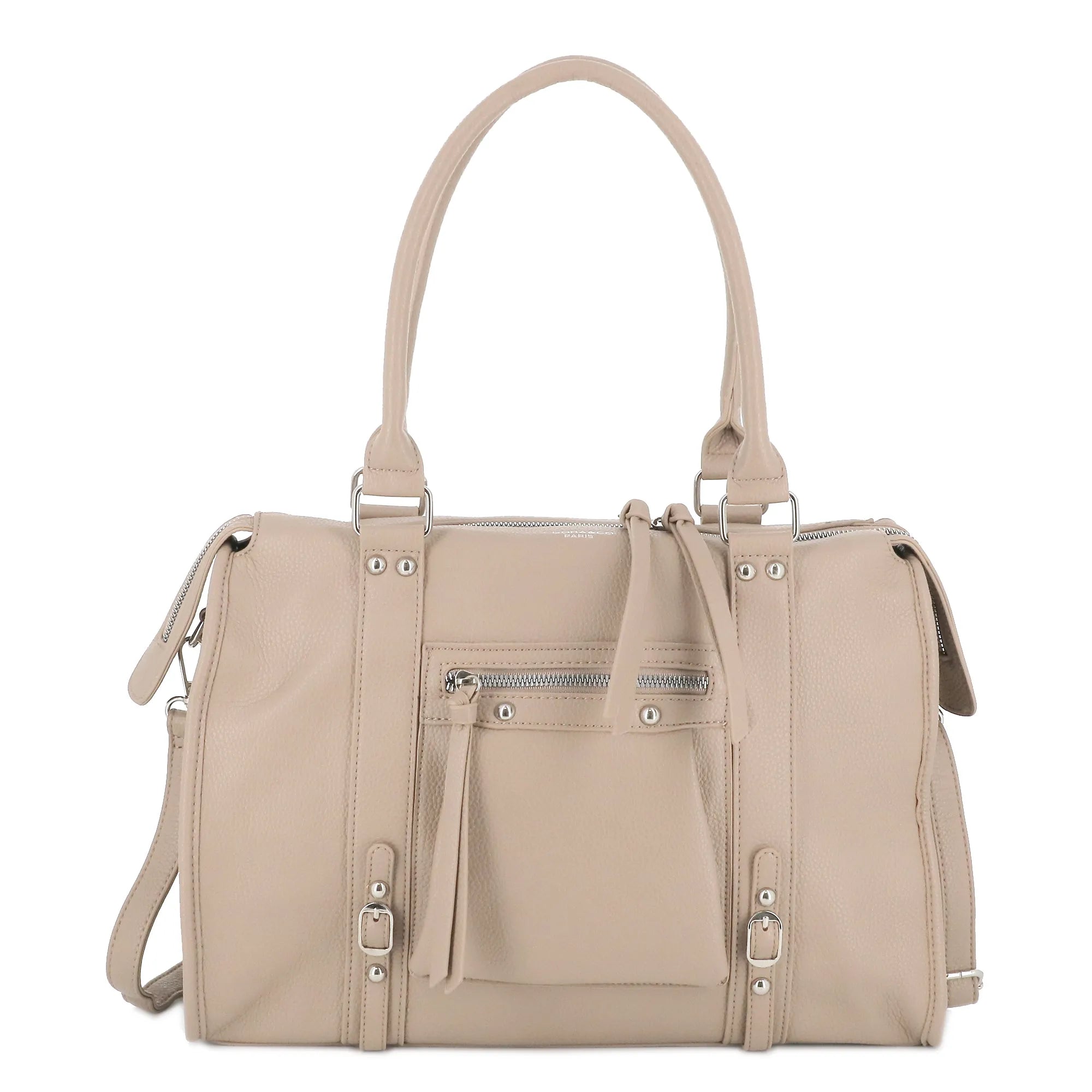 Sac cabas multipoches femme L Beige Taupe main image