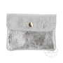 Vue princ. du Porte-monnaie femme cuir italien irisé 041 Argent par Made in Italy.
