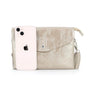 Flora & co Sac bandoulière femme irisé rabat or
