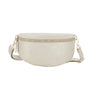 Sac banane cuir irisé fantasie Doré - Crocochic