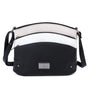 Gallantry Sac bandoulière femme multicolore grainé noir beige