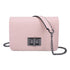 Gallantry Sac bandoulière femme chaîne python rose
