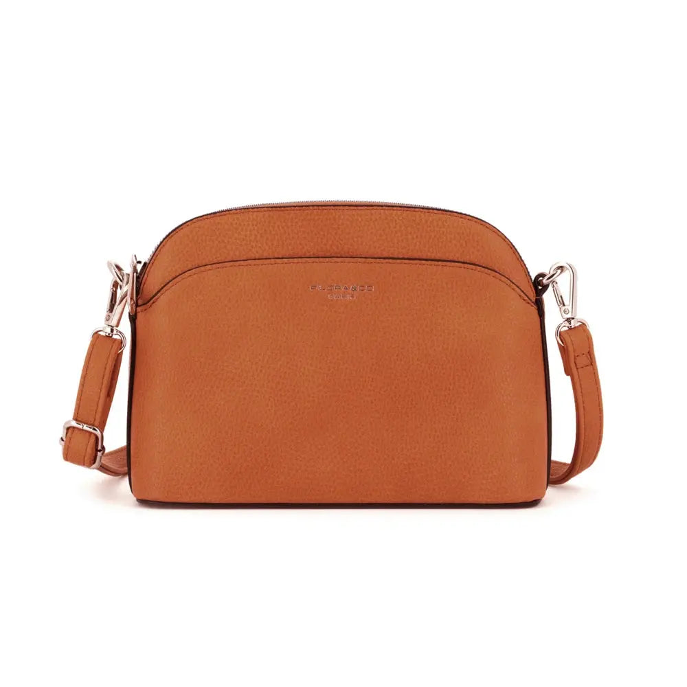 Sac bandoulière arrondi multi-poches Camel main image