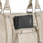 Vue 4 du Petit Sac Bowling Taupe Métal Grainé en cuir synthétique par Flora & co.